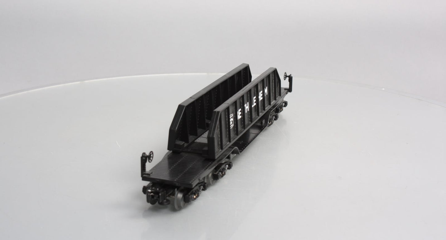 Lionel 6-39476 O Gauge Bethlehem Steel 16-Wheel Flatcar With Load