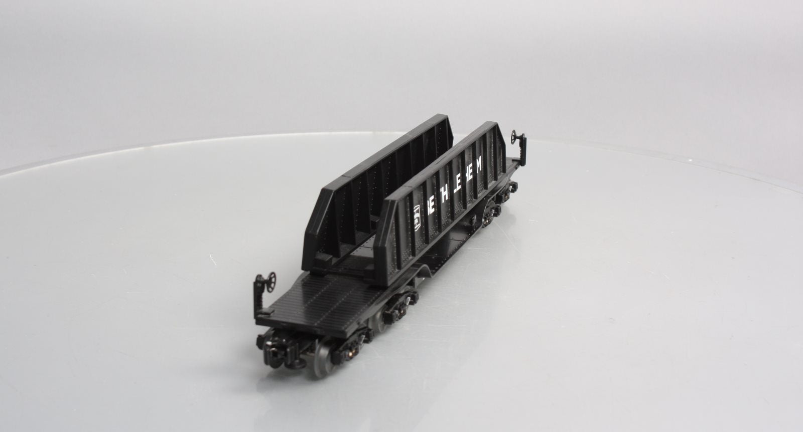 Lionel 6-39476 O Gauge Bethlehem Steel 16-Wheel Flatcar With Load