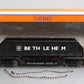 Lionel 6-39476 O Gauge Bethlehem Steel 16-Wheel Flatcar With Load