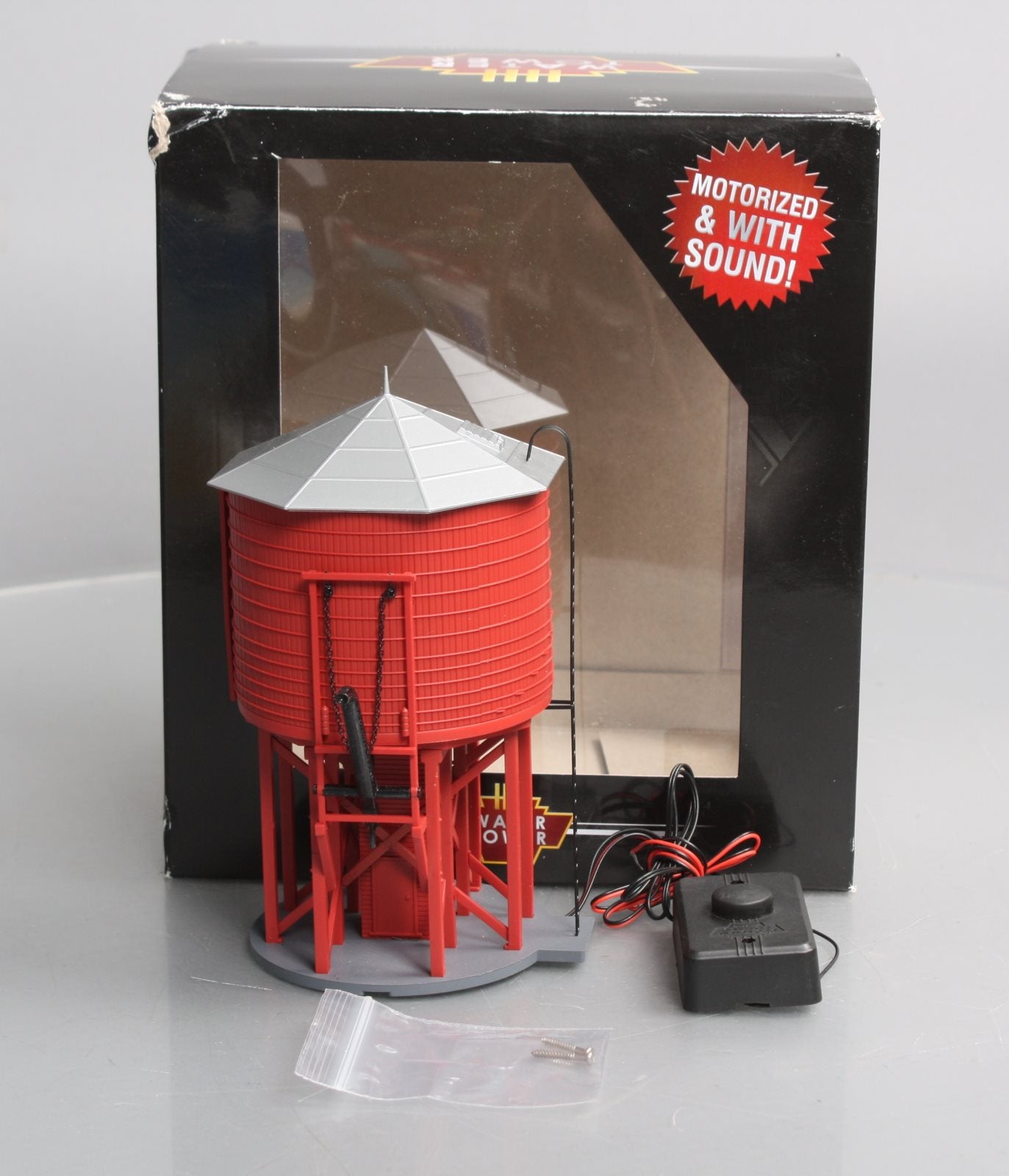 Broadway Limited 6090 HO Painted, Unlettered Operating Water Tower with Sound