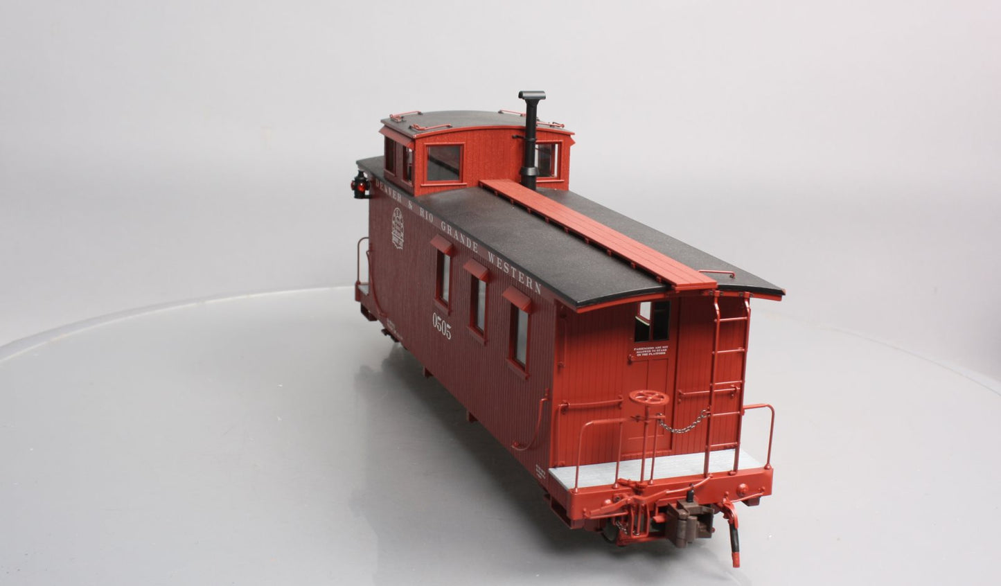 Bachmann 88795 G Denver & Rio Grande Western Long Caboose #0505