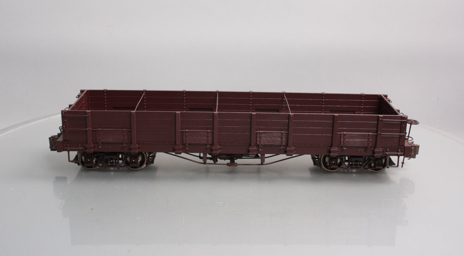 Bachmann 88299 G Low Side Gondola w/ Opening Side Doors - Metal Wheels