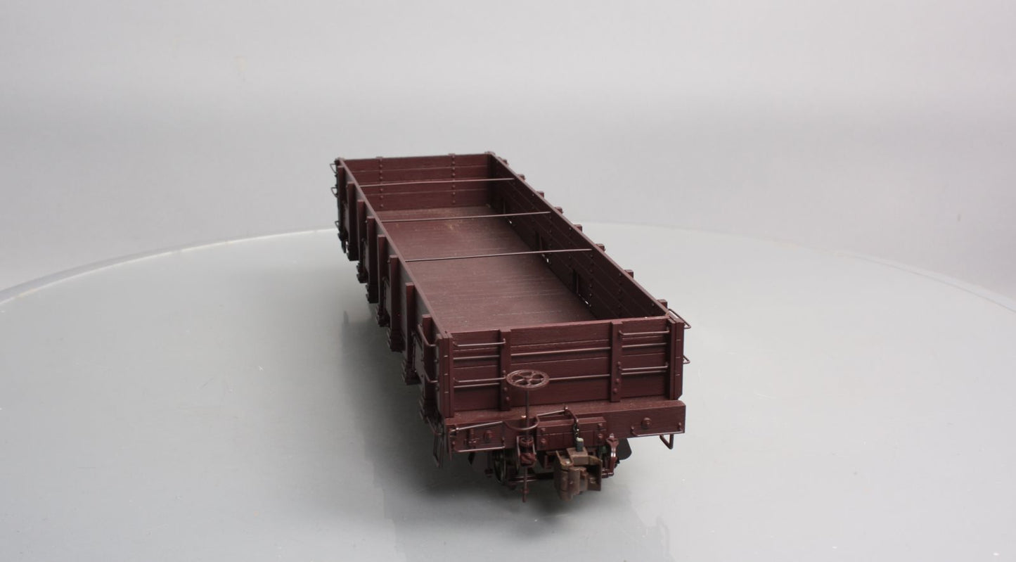 Bachmann 88299 G Low Side Gondola w/ Opening Side Doors - Metal Wheels