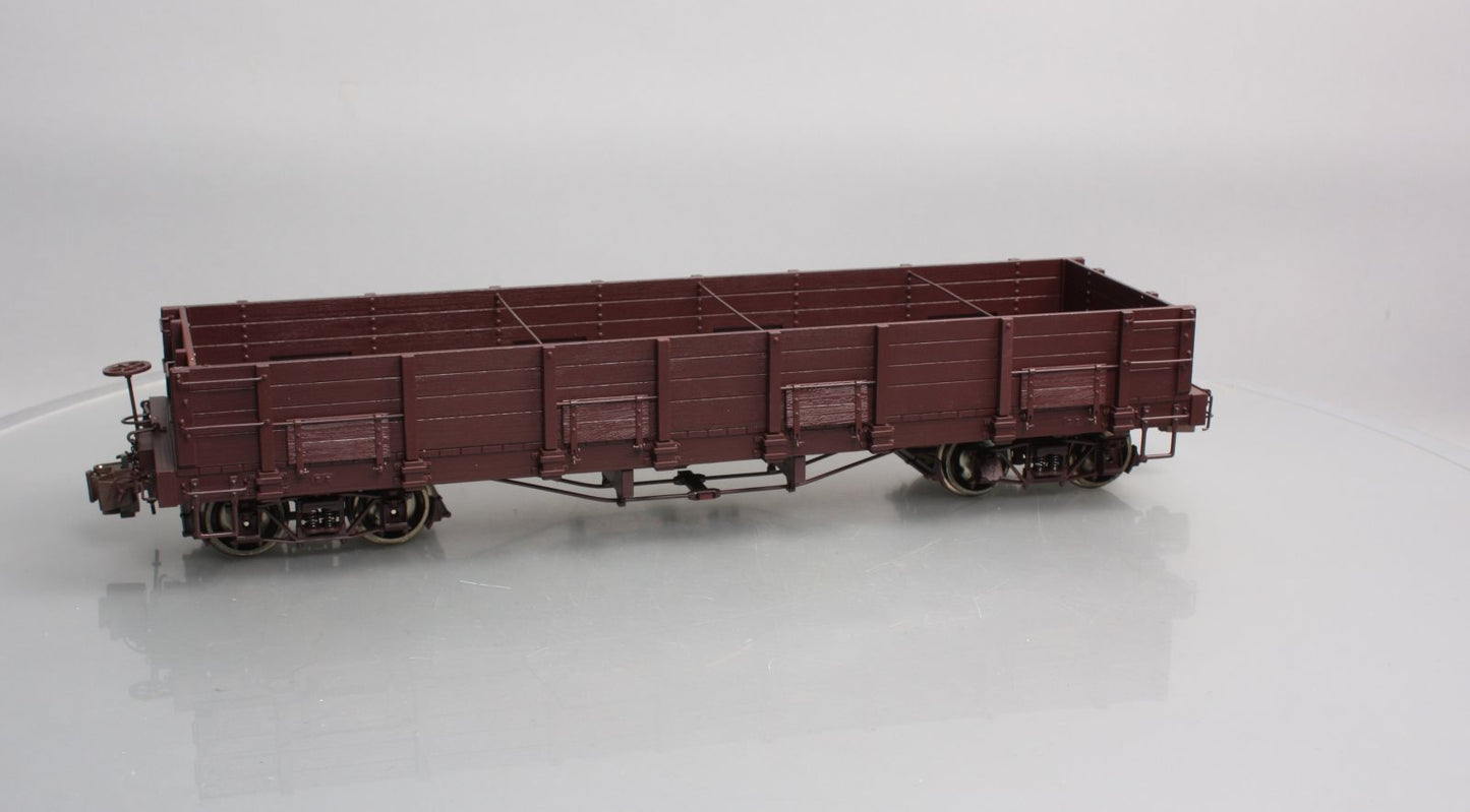 Bachmann 88299 G Low Side Gondola w/ Opening Side Doors - Metal Wheels