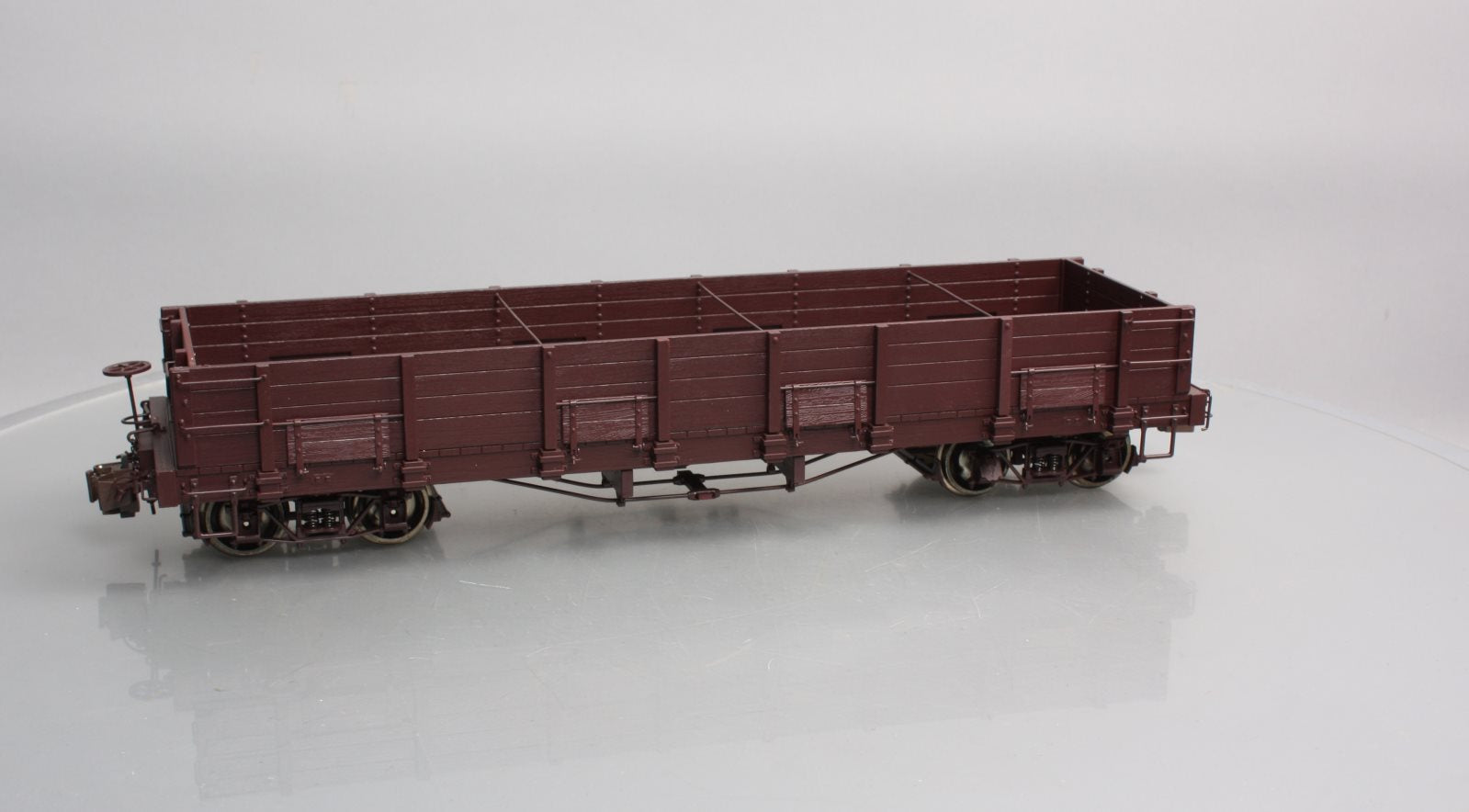 Bachmann 88299 G Low Side Gondola w/ Opening Side Doors - Metal Wheels