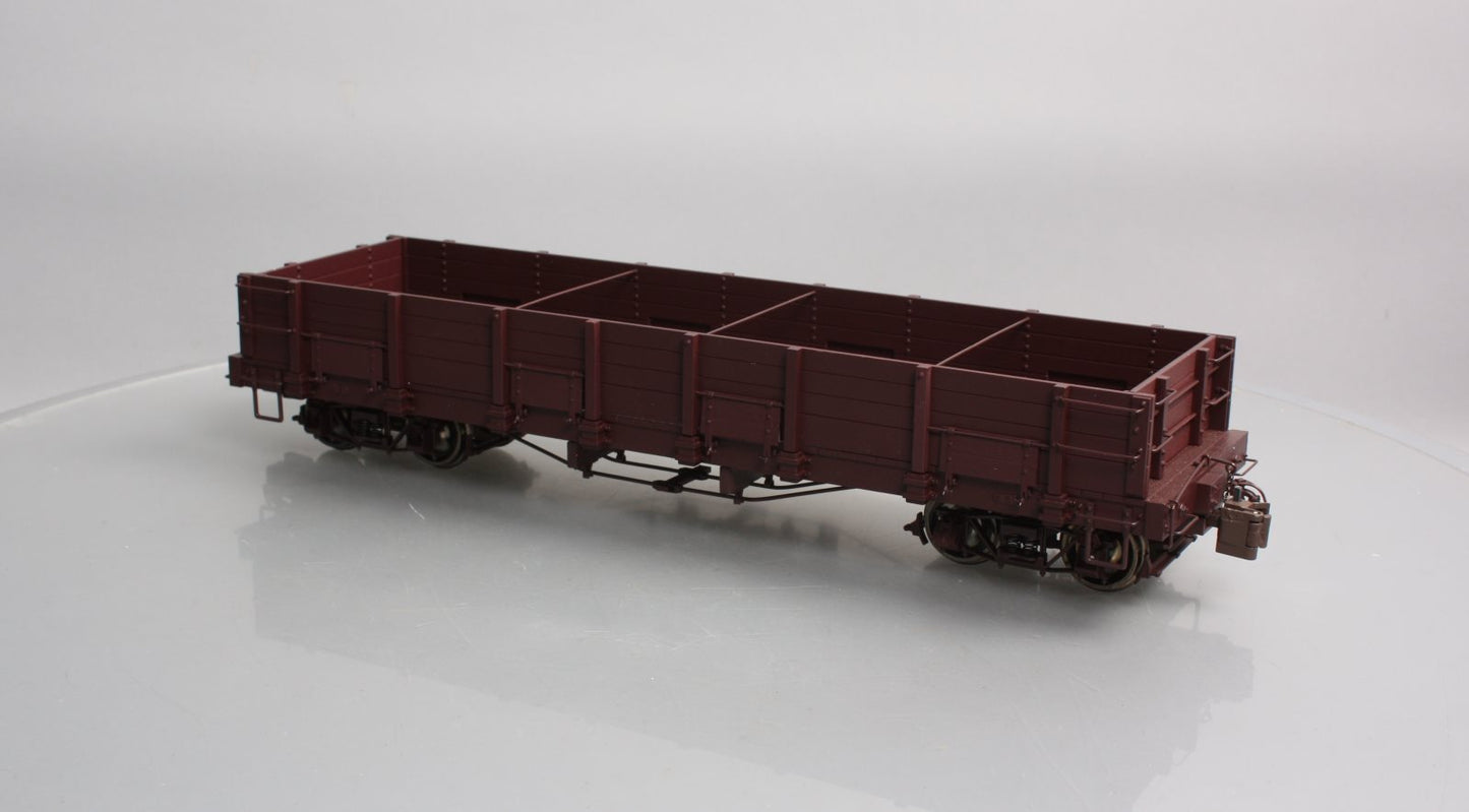 Bachmann 88299 G Low Side Gondola w/ Opening Side Doors - Metal Wheels