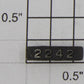 Lionel 2242-6 Right Hand Painted Raised Number Marker Lens/Number Board