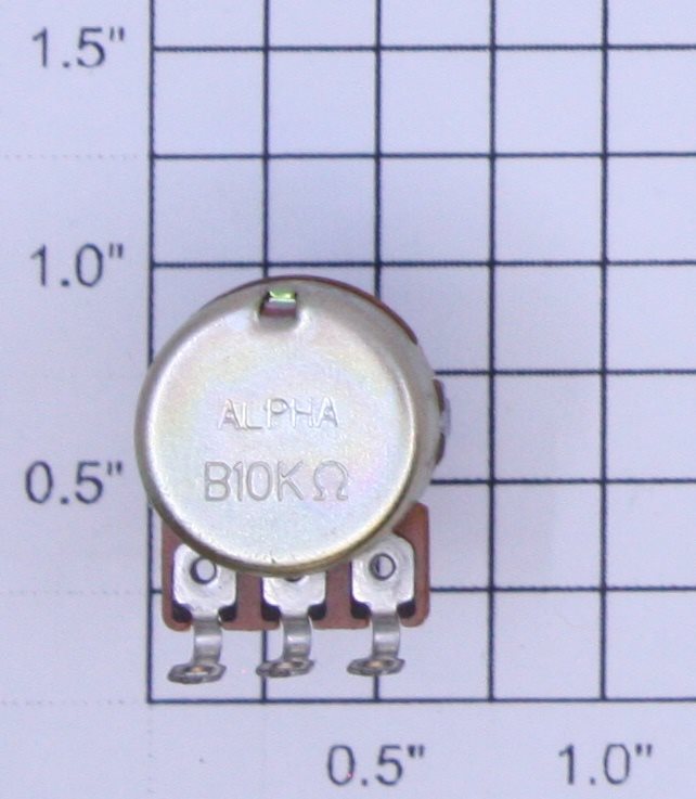 K-Line K3790-X025 K3790-X025 10K Ohm Volume Control Potentiometer