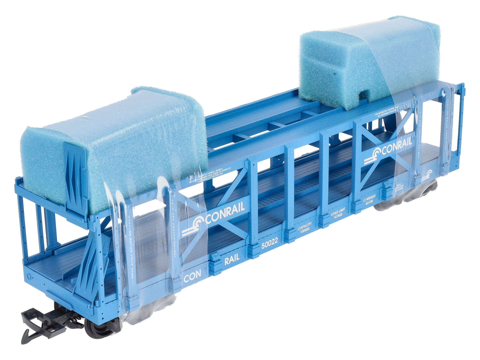 USA Trains R17217 G Conrail Two-Tier Auto Carrier Flat Cars