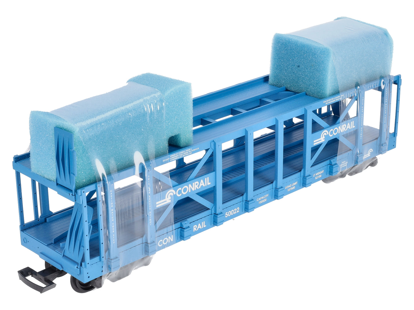 USA Trains R17217 G Conrail Two-Tier Auto Carrier Flat Cars