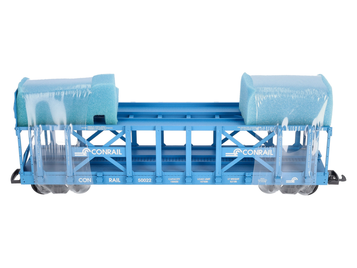 USA Trains R17217 G Conrail Two-Tier Auto Carrier Flat Cars