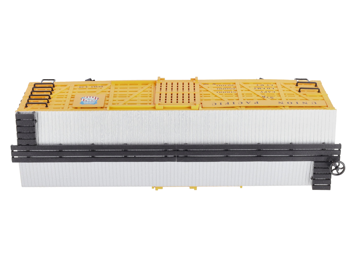 Bachmann 98101 G Union Pacific Stock Car w/Metal Wheels