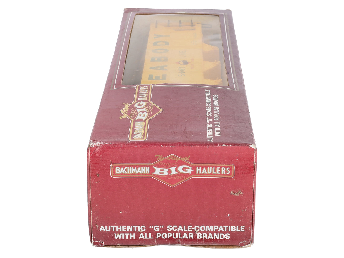 Bachmann 98229 G Scale Peabody 3-Bay Hopper w/ Coal Load #6687