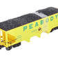 Bachmann 98229 G Scale Peabody 3-Bay Hopper w/ Coal Load #6687