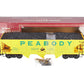 Bachmann 98229 G Scale Peabody 3-Bay Hopper w/ Coal Load #6687