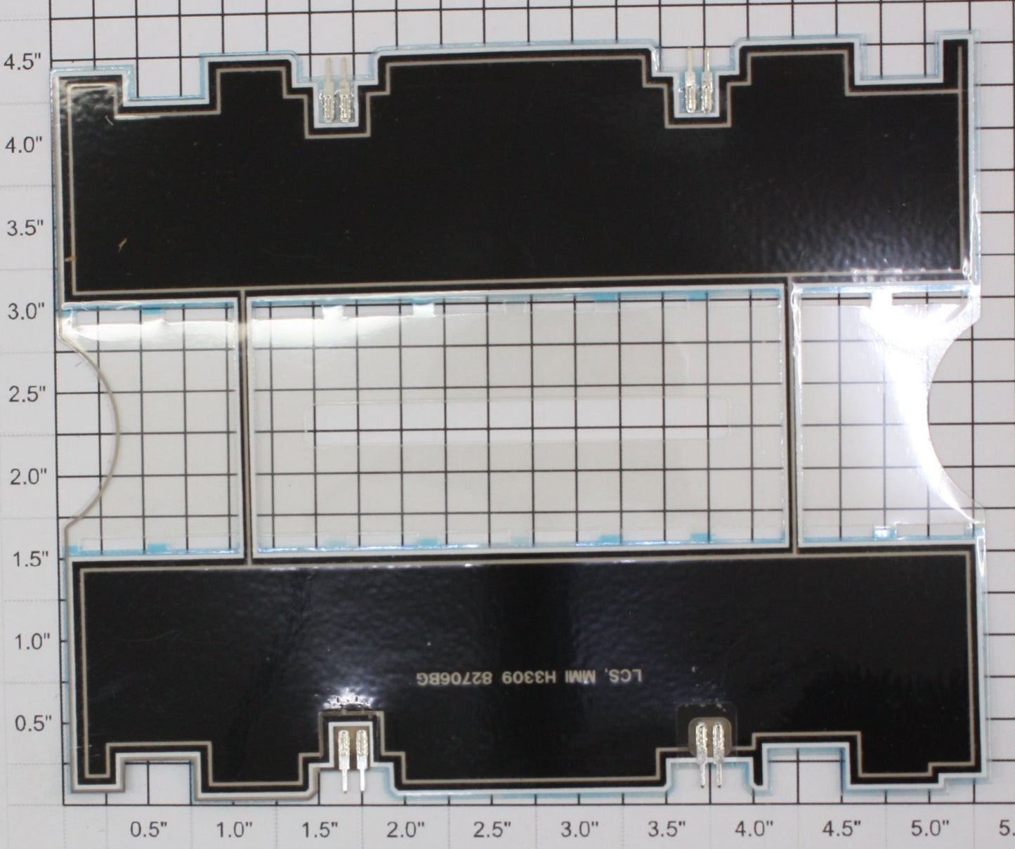 Lionel 9845-10 Printed Screen For Aquarium Car