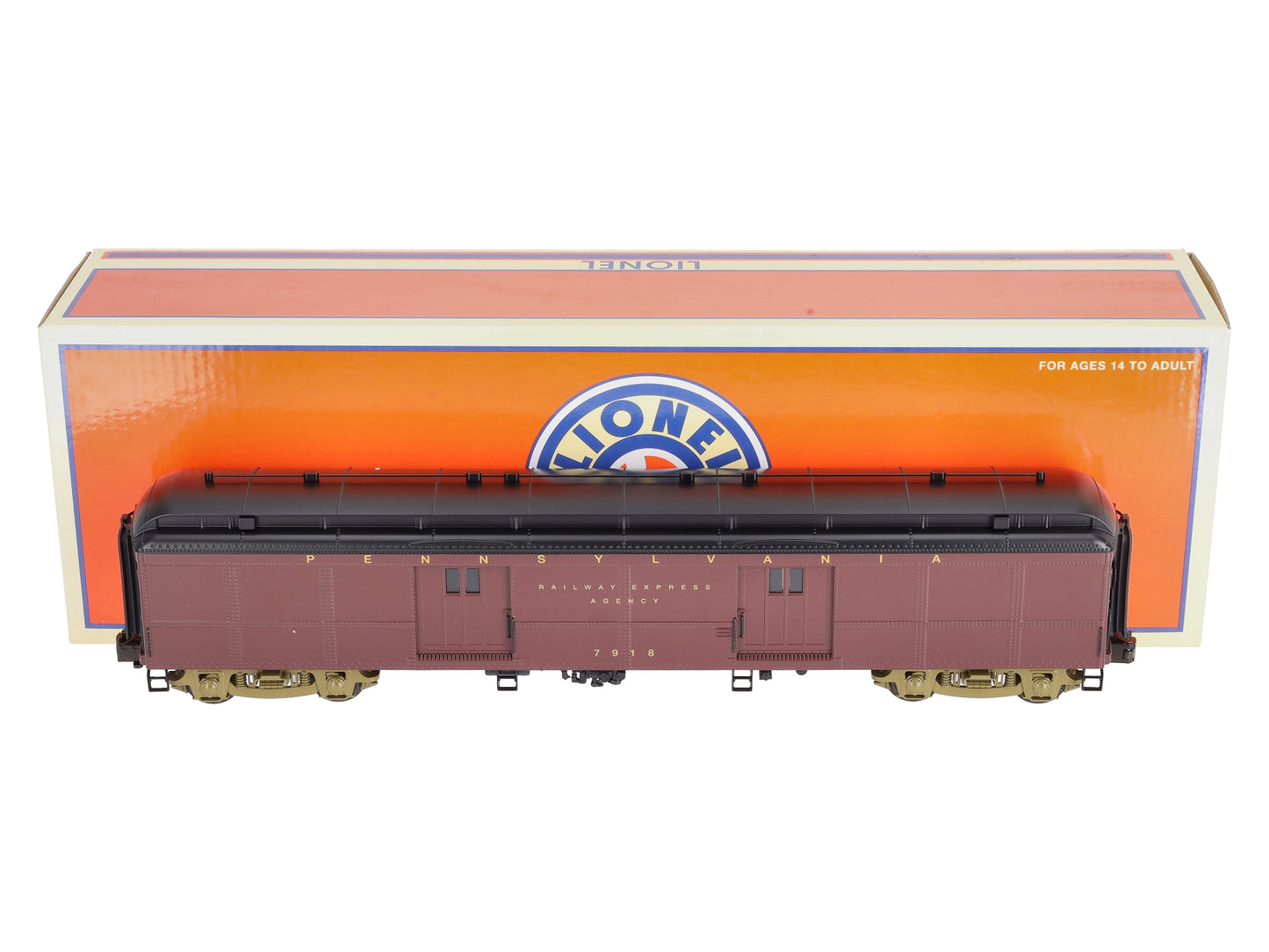 Lionel 6-84987 O Gauge Pennsylvania Railroad B60 Baggage Car #7918