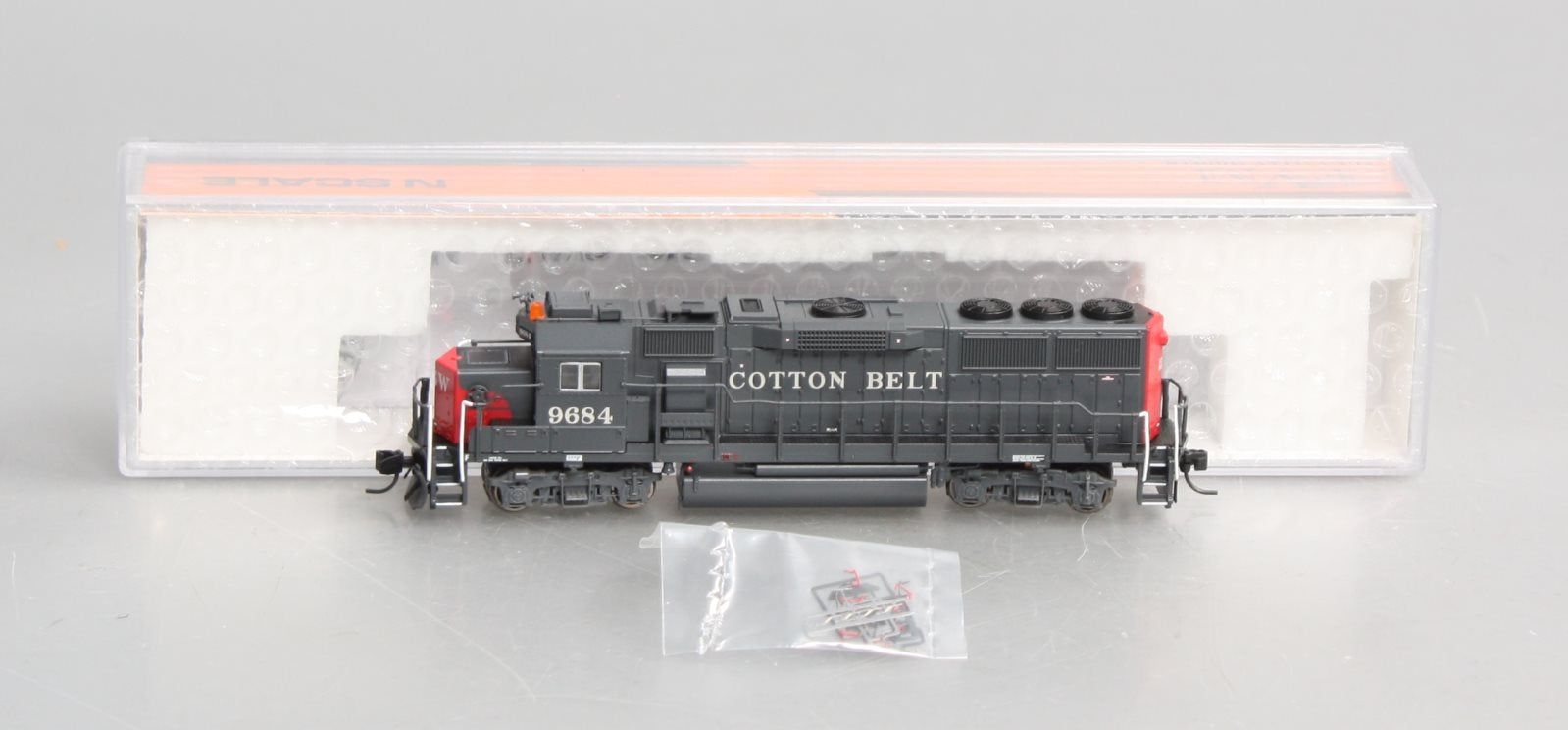 Fox Valley Models 70853 N Cotton Belt EMD Late GP60 Diesel Locomotive #9684
