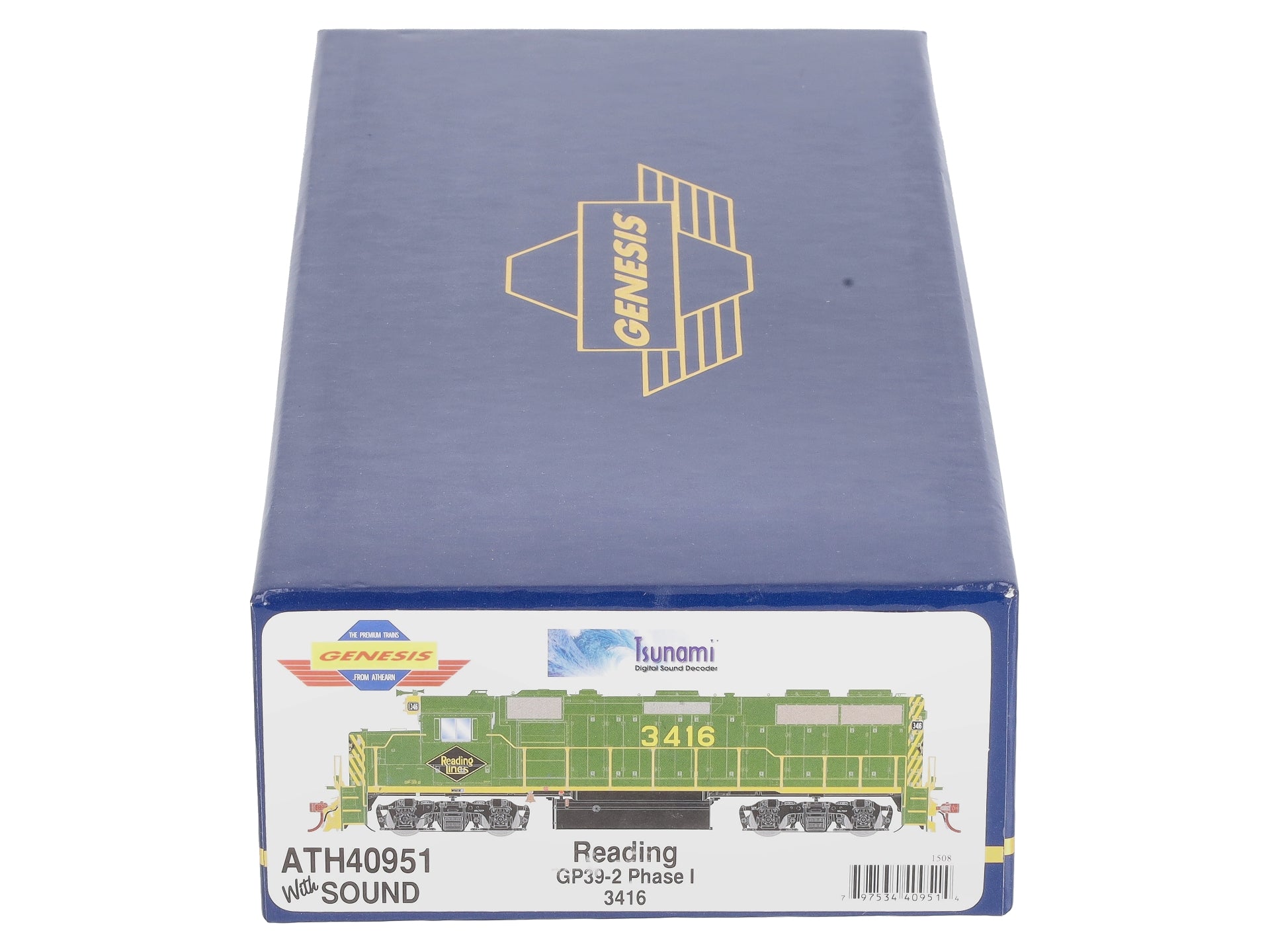 Athearn G40901 HO GP39-2 Phase I, RDG #3416