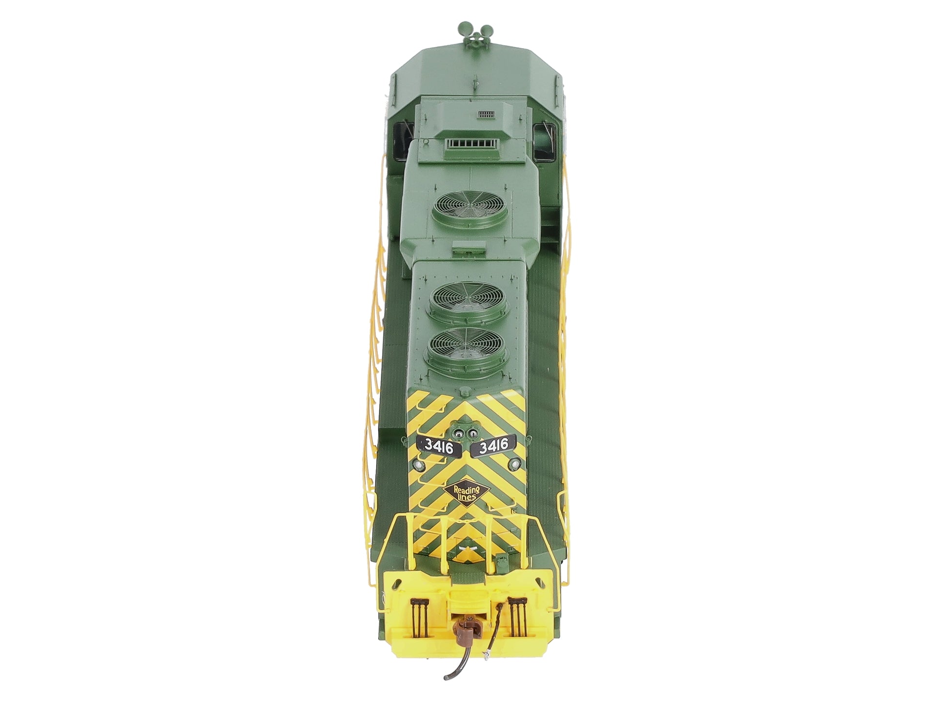 Athearn G40901 HO GP39-2 Phase I, RDG #3416