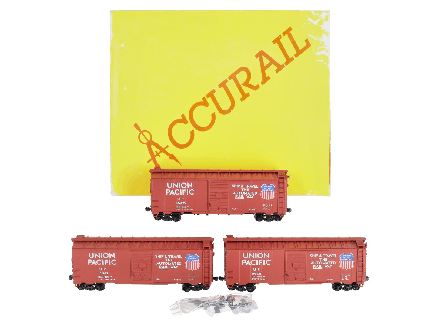 Accurail 3306 HO Scale Union Pacific Freight Car Set