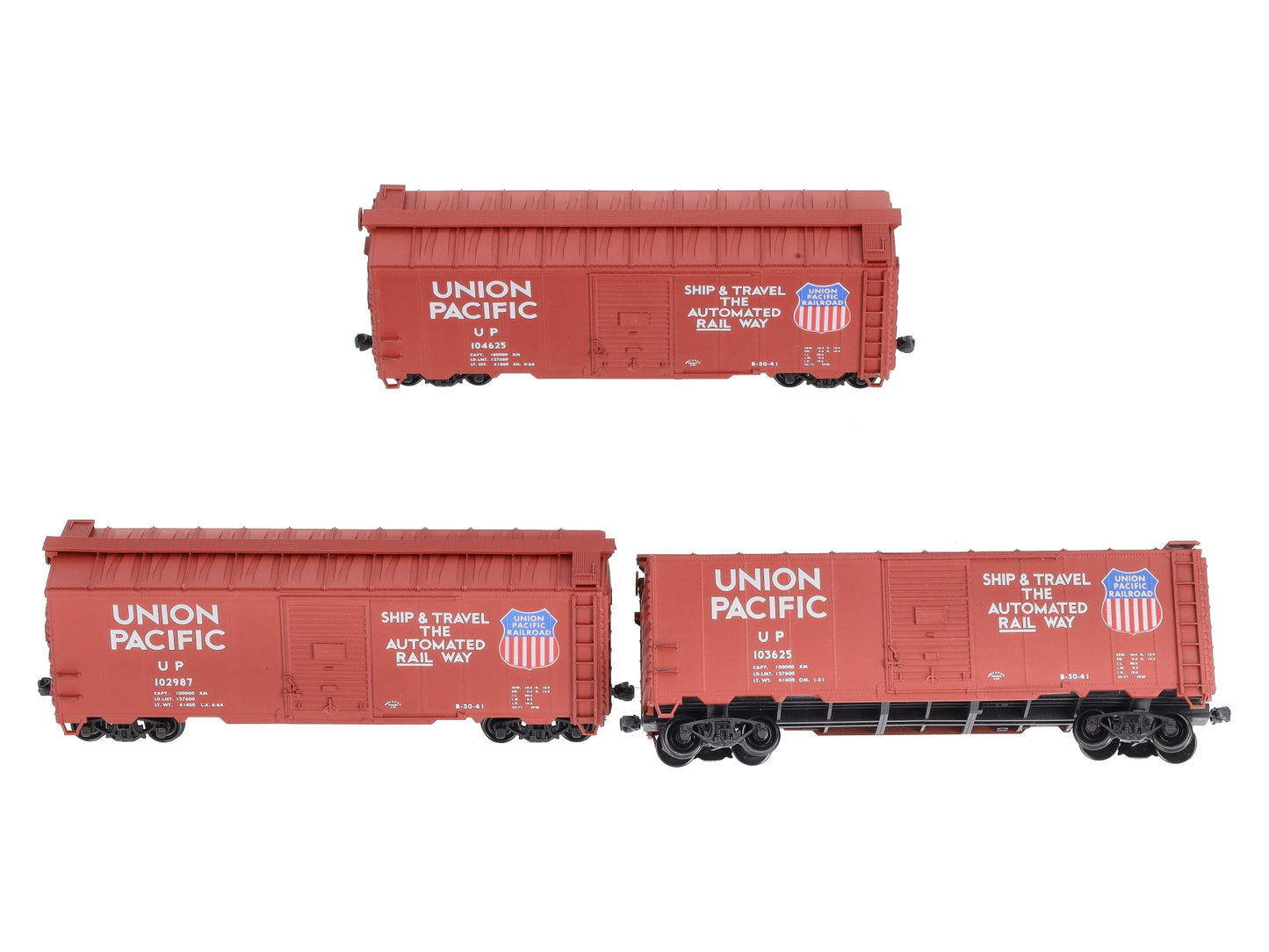 Accurail 3306 HO Scale Union Pacific Freight Car Set