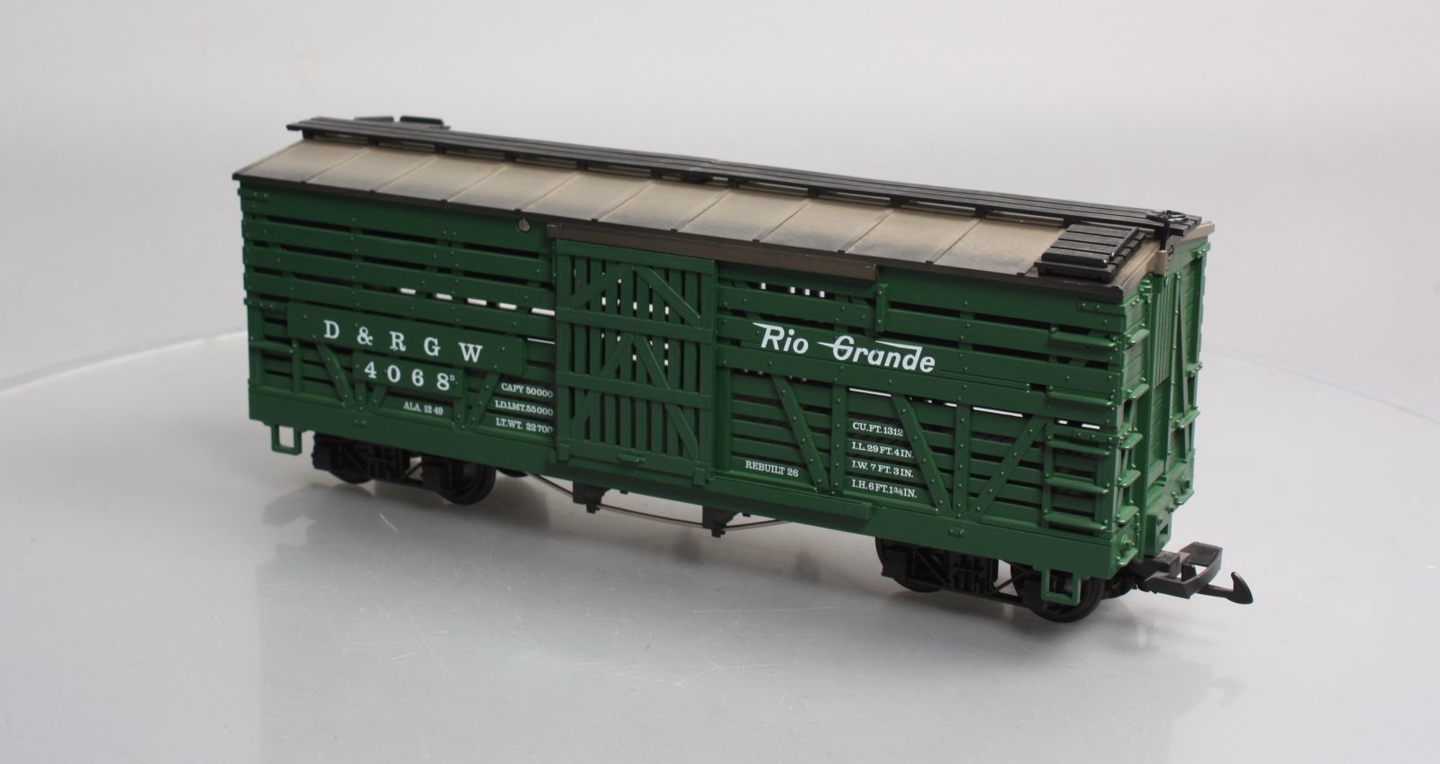LGB 4068 G Scale Denver & Rio Grande Western Stock Car #4068 LN/Box