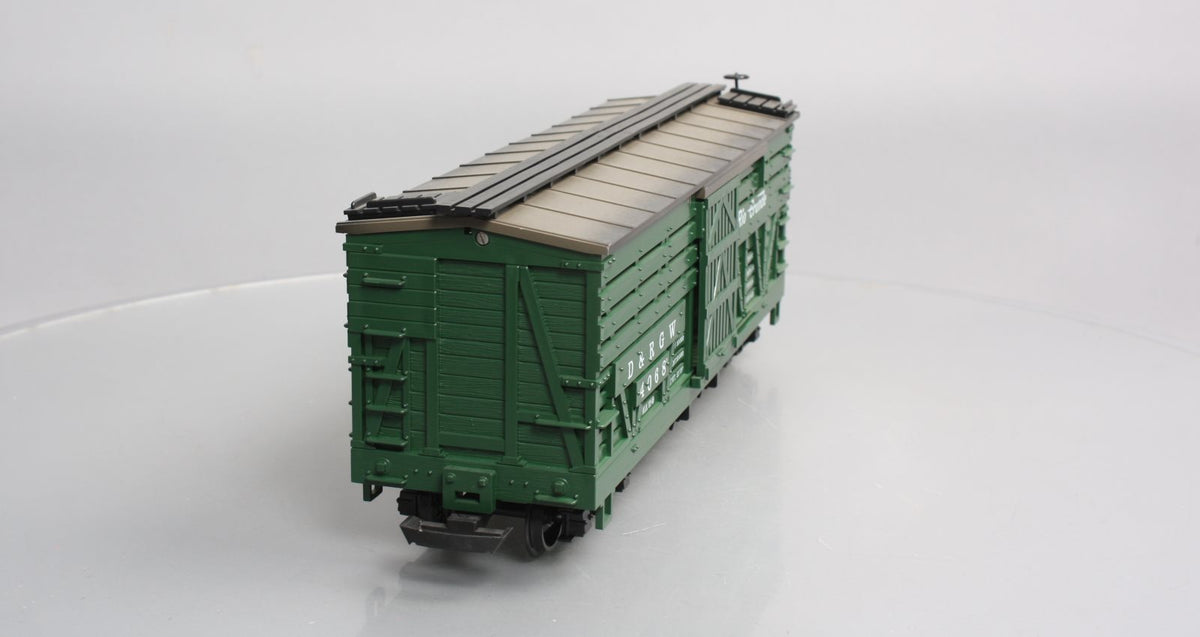 LGB 4068 G Scale Denver & Rio Grande Western Stock Car #4068 EX/Box
