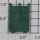 Lionel 2323-27 Green Baggage Truck Rear Mast