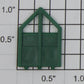 Lionel 2323-26 Green Baggage Truck Front Mast