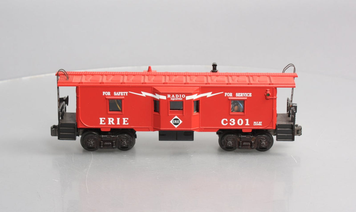 Lionel 6-19742 O Gauge Erie Bay Window Caboose with Crewtalk #301 LN/Box