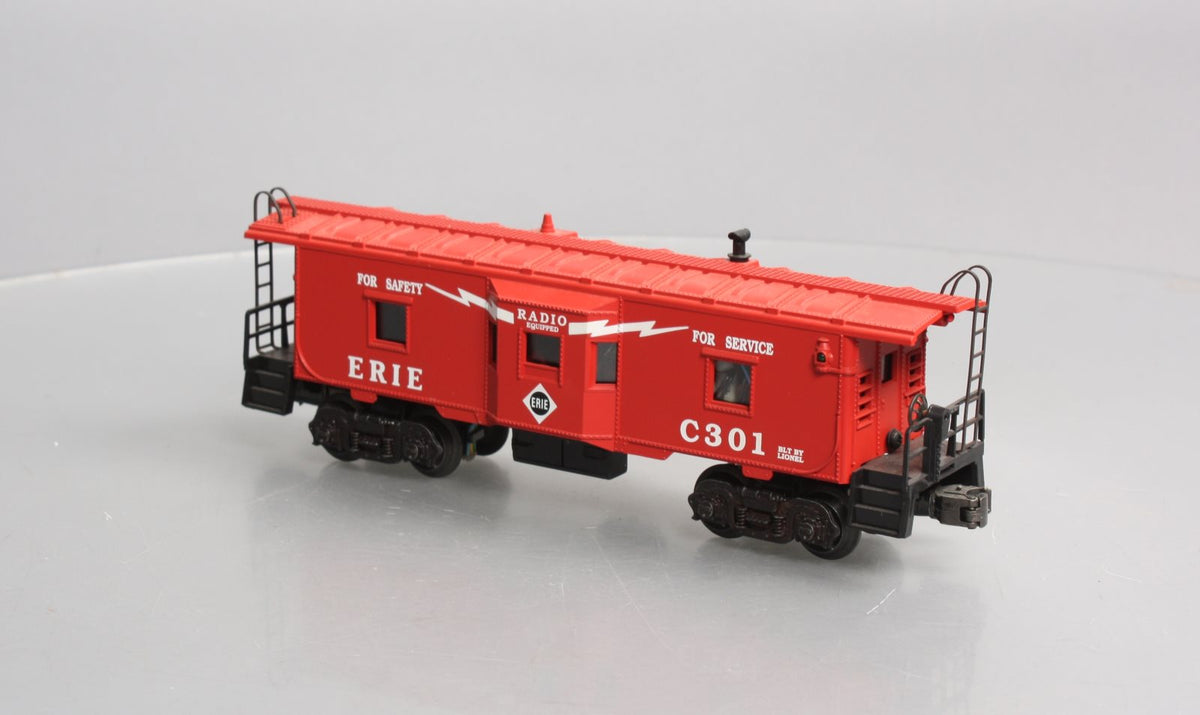 Lionel 6-19742 O Gauge Erie Bay Window Caboose with Crewtalk #301 LN/Box