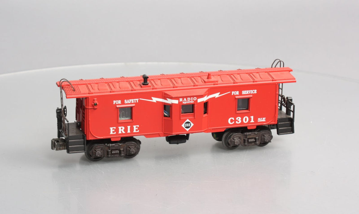 Lionel 6-19742 O Gauge Erie Bay Window Caboose with Crewtalk #301 LN/Box