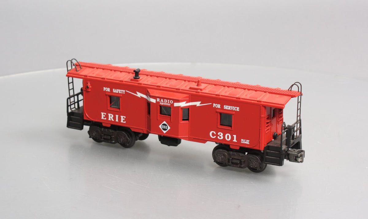 Lionel 6-19742 O Gauge Erie Bay Window Caboose with Crewtalk #301 LN/Box
