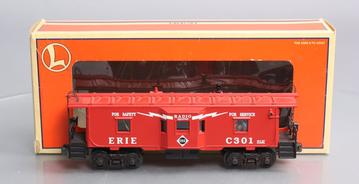 Lionel 6-19742 O Gauge Erie Bay Window Caboose with Crewtalk #301 LN/Box