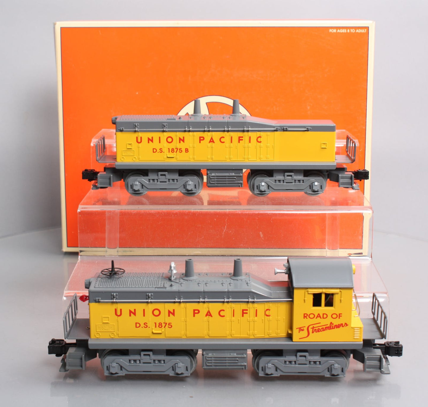 Lionel 6-18939 O Gauge Union Pacific NW2 Diesel Switcher 2-Unit Set #1875/1875B NIB