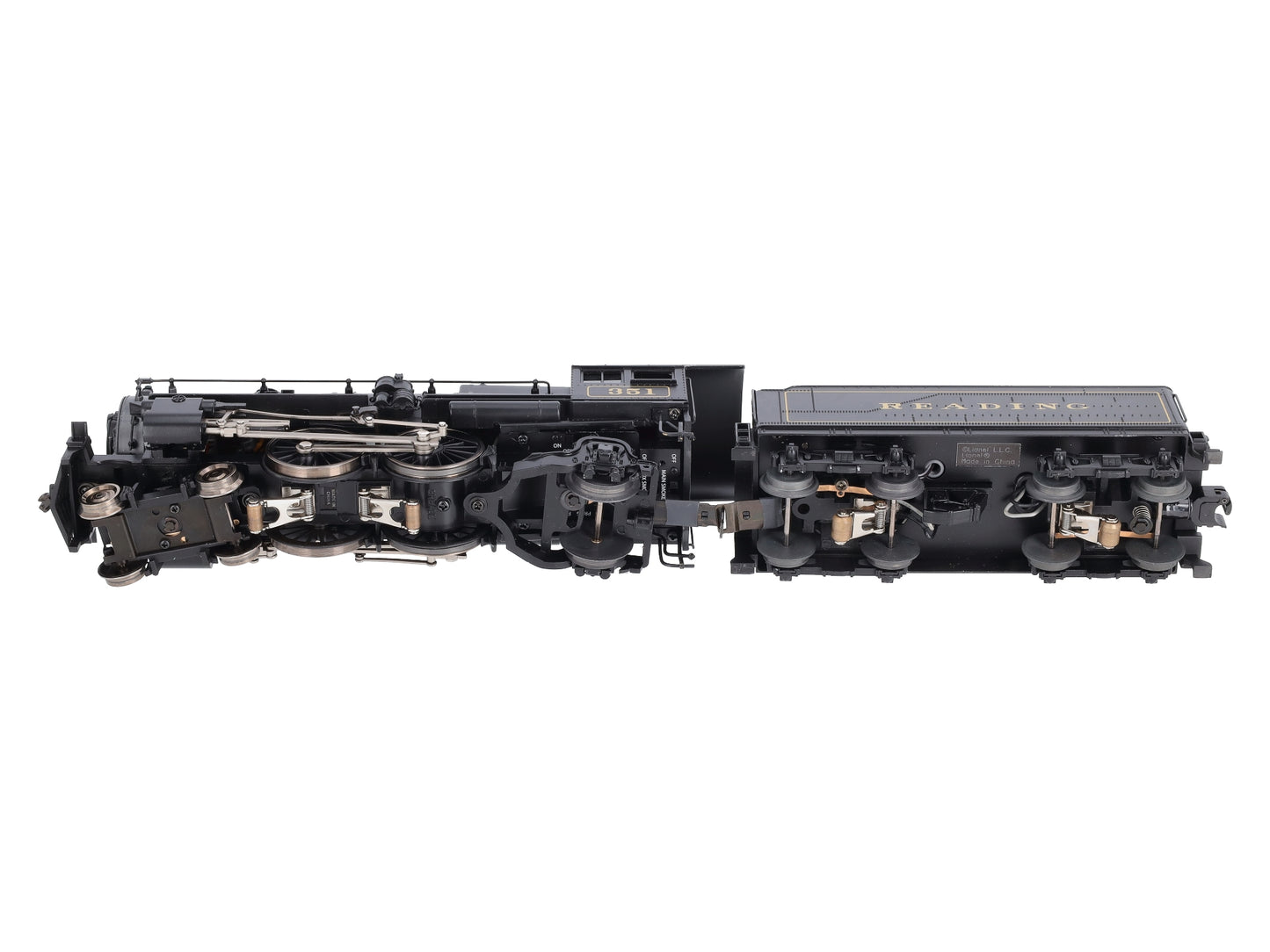 Lionel 6-11232 O Gauge Reading 4-4-2 Atlantic Steam Locomotive & Tender #351