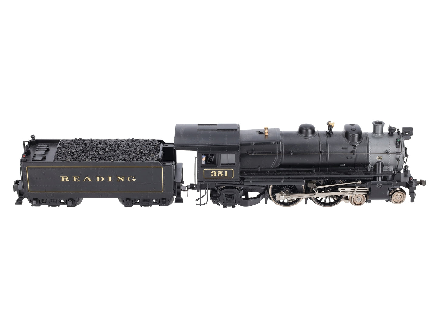 Lionel 6-11232 O Gauge Reading 4-4-2 Atlantic Steam Locomotive & Tender #351