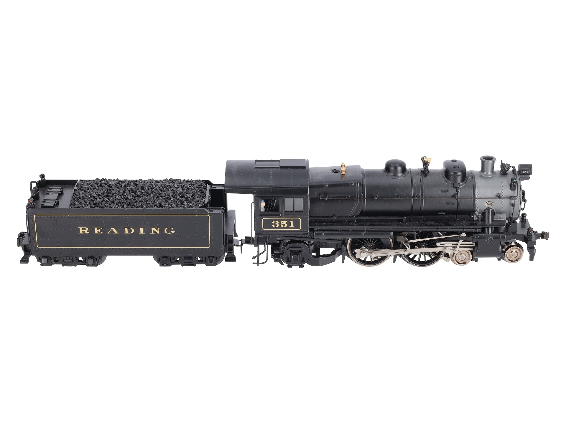 Lionel 6-11232 O Gauge Reading 4-4-2 Atlantic Steam Locomotive & Tender #351