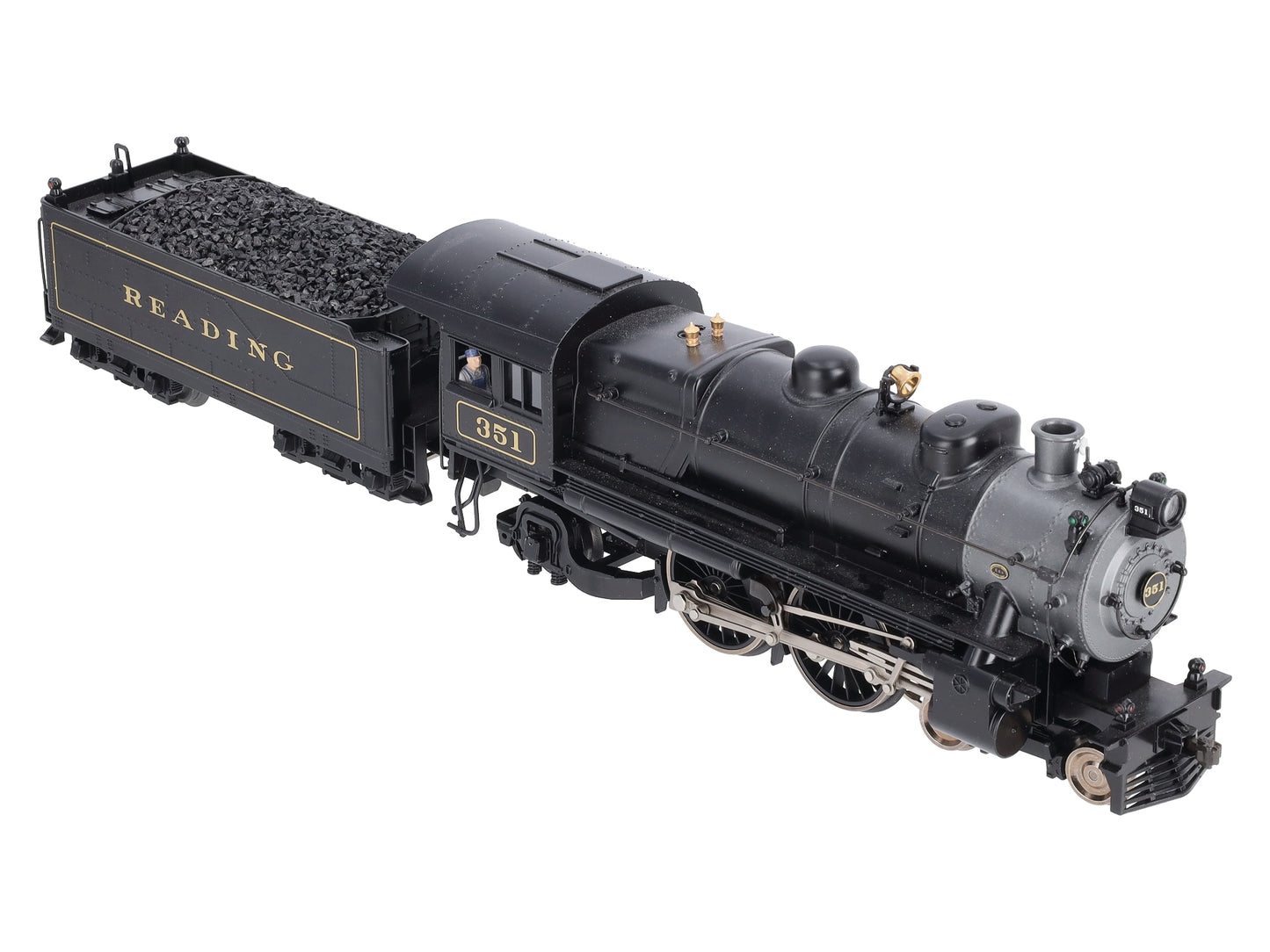 Lionel 6-11232 O Gauge Reading 4-4-2 Atlantic Steam Locomotive & Tender #351