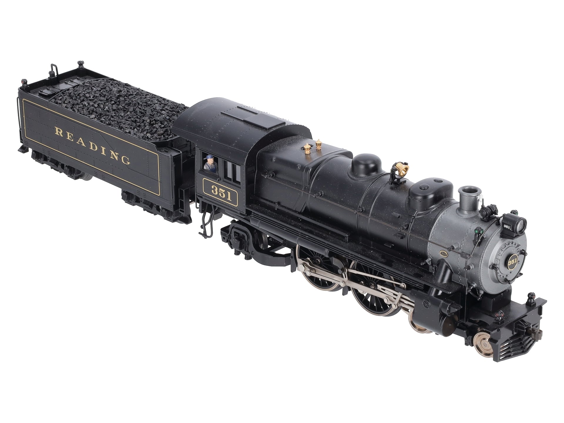 Lionel 6-11232 O Gauge Reading 4-4-2 Atlantic Steam Locomotive & Tender #351