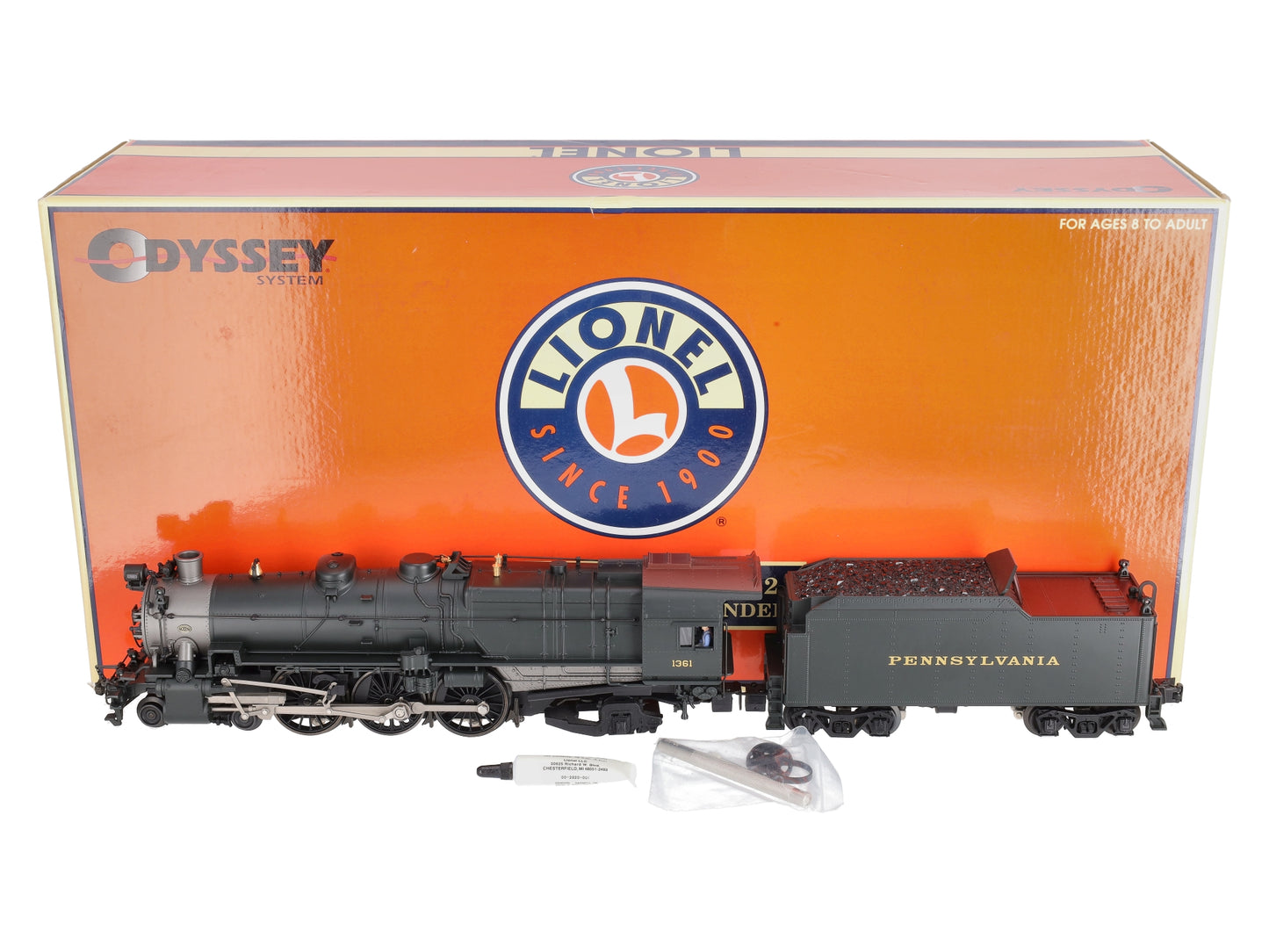 Lionel 6-38025 O Gauge Pennsylvania K4 4-6-2 Steam Locomotive & Tender #1361 LN/Box
