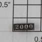 Lionel 6108952017 Lens For ALCO PA Black With Clear 2000