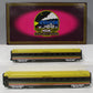 MTH 20-6615 O Seaboard 70' Streamlined Slpr/Diner Passenger Car Set (Set of 2) LN/Box