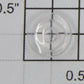 Lionel 8952-25 F3 Clear Snap-In Diesel Porthole (2333-14)
