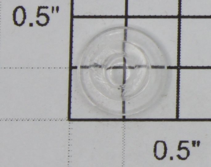 Lionel 8952-25 F3 Clear Snap-In Diesel Porthole (2333-14)