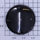 Lionel 9313-57B Black Tank Car End