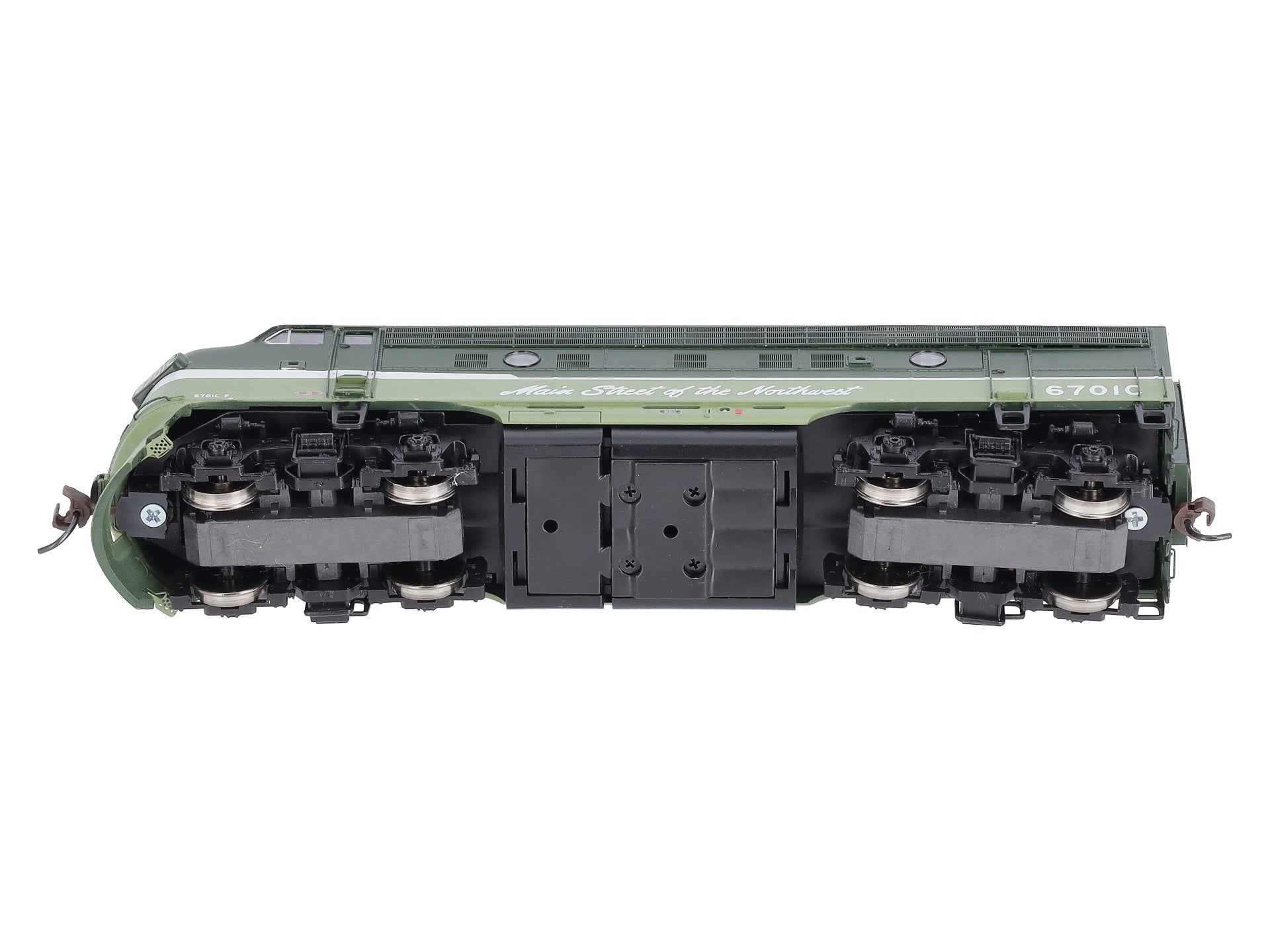 Athearn G3001 HO Scale Northern Pacific EMD F9A Diesel Locomotive #6701C LN