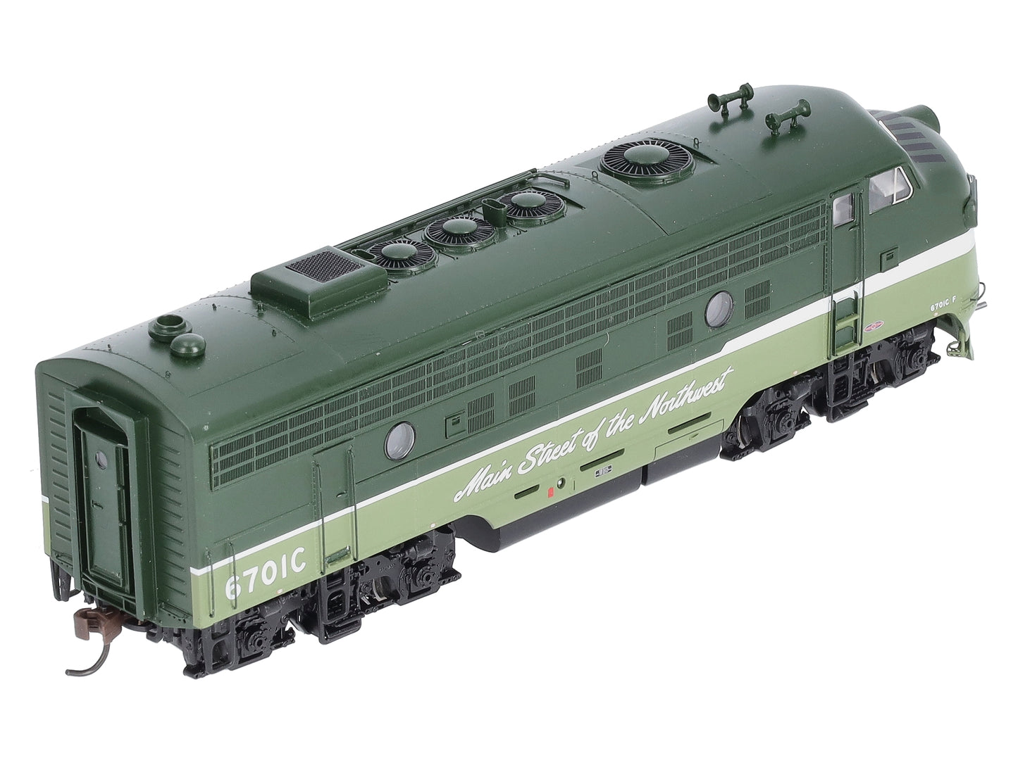 Athearn G3001 HO Scale Northern Pacific EMD F9A Diesel Locomotive #6701C LN