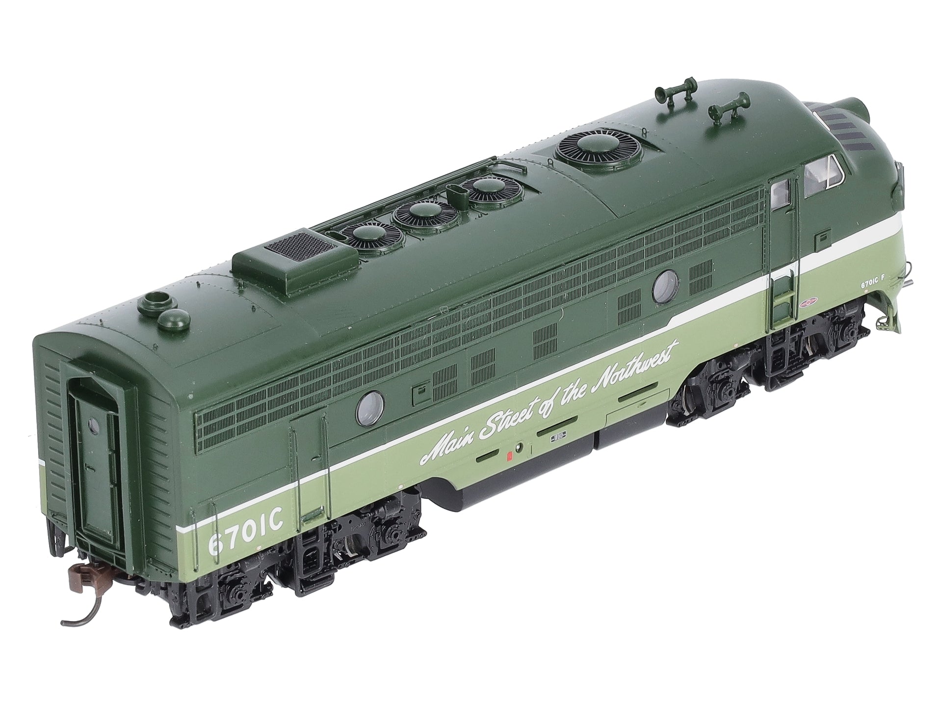 Athearn G3001 HO Scale Northern Pacific EMD F9A Diesel Locomotive #6701C LN